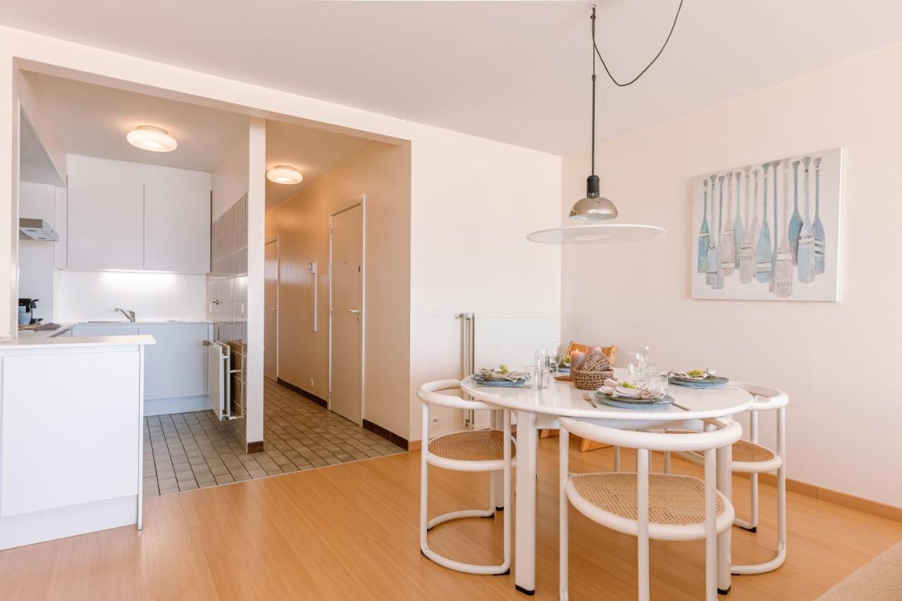 Stunning Seaview Apt On 7Th Floor At Beachfront Knokke-Heist Bagian luar foto