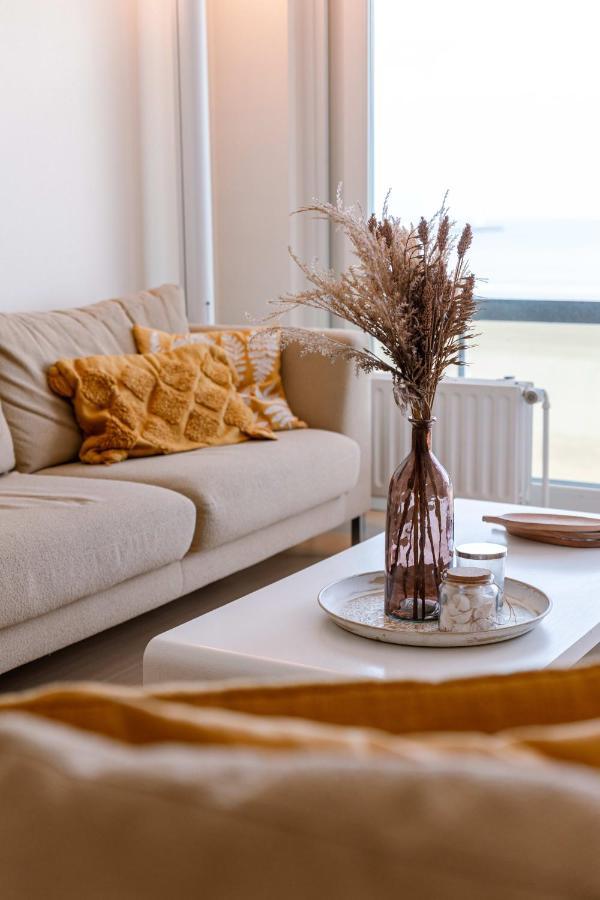 Stunning Seaview Apt On 7Th Floor At Beachfront Knokke-Heist Bagian luar foto
