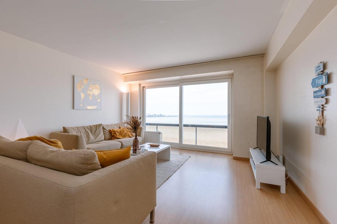 Stunning Seaview Apt On 7Th Floor At Beachfront Knokke-Heist Bagian luar foto